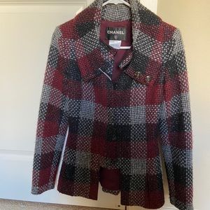 Authentic Chanel Tweed Hacket size 34